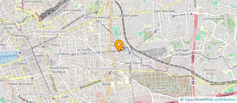 localisation de l'entreprise MAISON SERVET à MARSEILLE