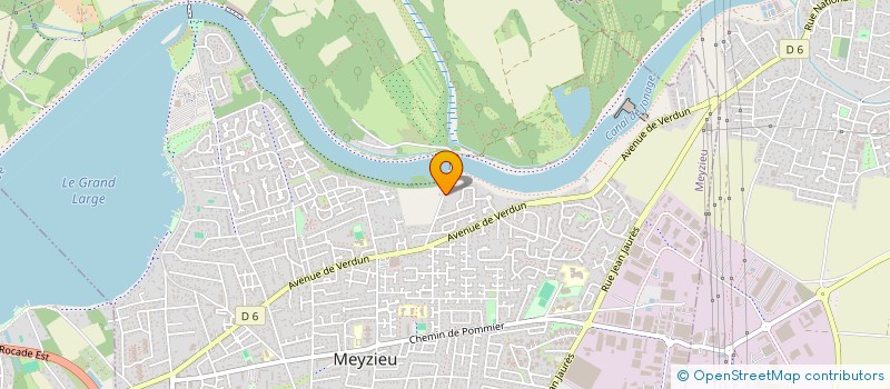 localisation de l'entreprise MAISON SERVICE ECO à MEYZIEU