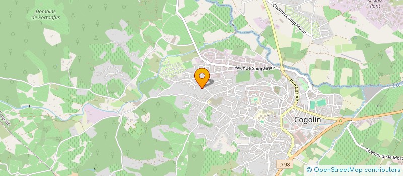 localisation de l'entreprise MAISON SERVICES à COGOLIN