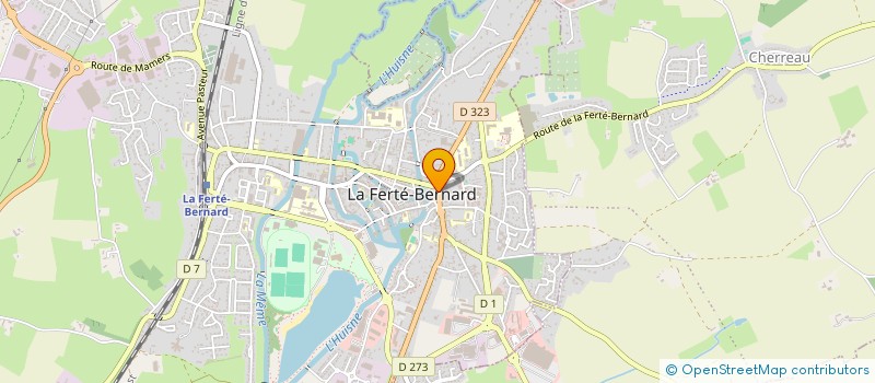 localisation de l'entreprise MAISON & SERVICES PERCHE à LA FERTE-BERNARD