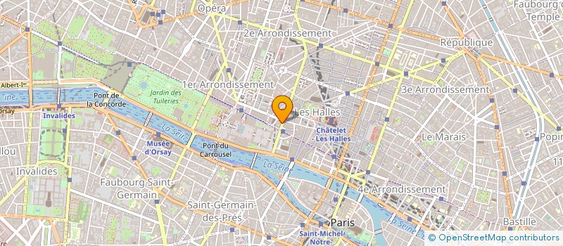 localisation de l'entreprise MAISON SEVIGNE à PARIS