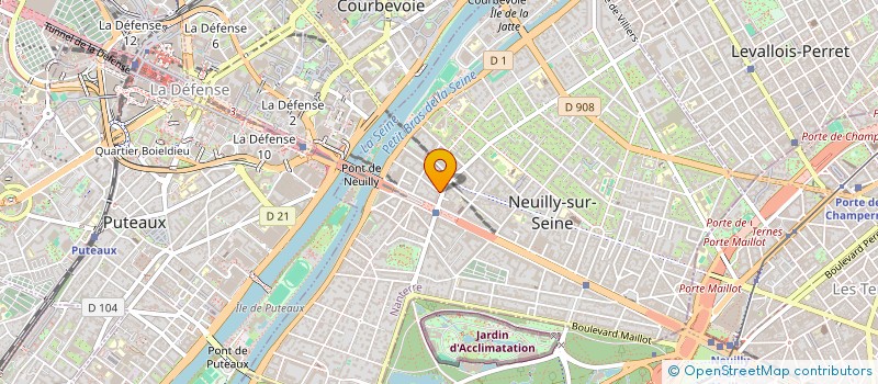 localisation de l'entreprise MAISON SHAN à NEUILLY-SUR-SEINE
