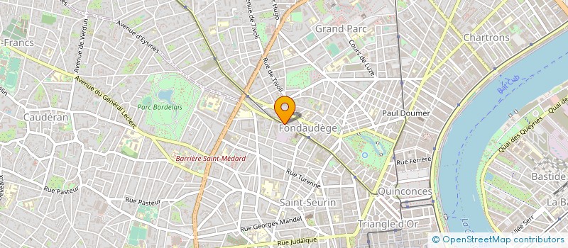 localisation de l'entreprise MAISON SHIRAK à BORDEAUX