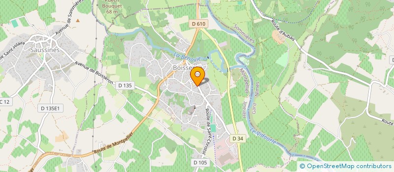 localisation de l'entreprise MAISON SLOW  BOISSERON
