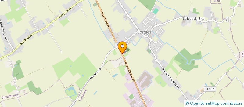 localisation de l'entreprise MAISON SMAIL  LORGIES