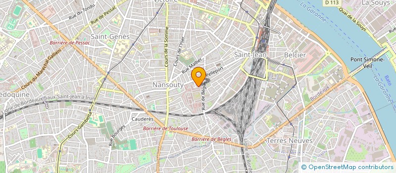 localisation de l'entreprise MAISON SMITH à BORDEAUX