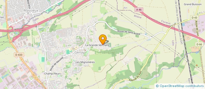 localisation de l'entreprise MAISON SOGE  CHATILLON