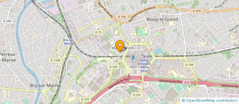 localisation de l'entreprise MAISON SOHIER à NOISY-LE-GRAND