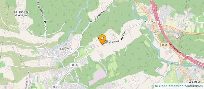 localisation de l'entreprise MAISON SOILA  MEYREUIL