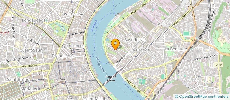 localisation de l'entreprise MAISON SOLEYS  BORDEAUX