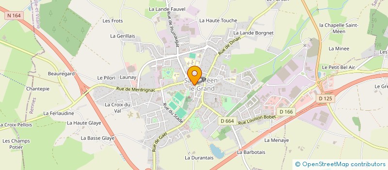 localisation de l'entreprise MAISON SORT  SAINT-MEEN-LE-GRAND