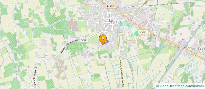 localisation de l'entreprise MAISON SOUBEYRAN à SARRIANS