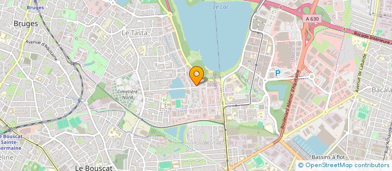 localisation de l'entreprise MAISON SOW  BRUGES