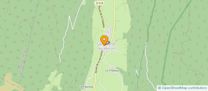 localisation de l'entreprise MAISON SPORT NATURE DE VASSIEUX EN VERCORS à VASSIEUX-EN-VERCORS