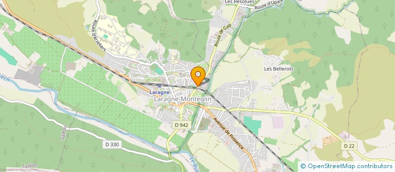 localisation de l'entreprise MAISON SPORT SANTE BUECH DEVOLUY  LARAGNE-MONTEGLIN