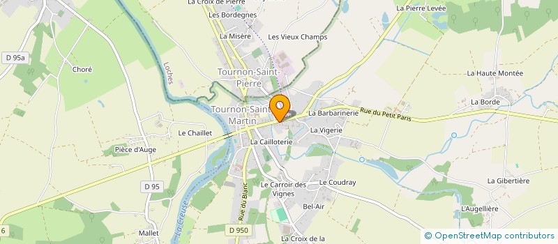 localisation de l'entreprise MAISON SPORT SANTE DE LA BRENNE à TOURNON-SAINT-MARTIN
