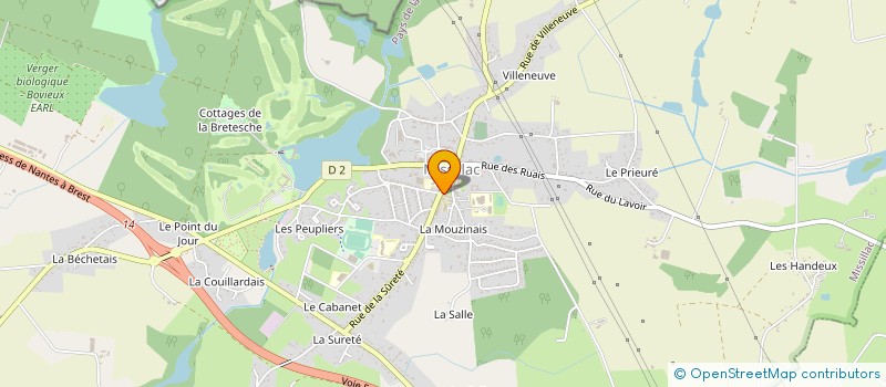 localisation de l'entreprise MAISON ST CHARLES à MISSILLAC