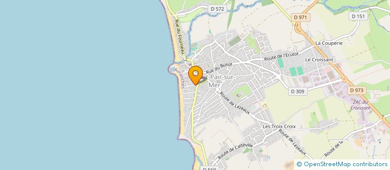 localisation de l'entreprise MAISON ST JOSEPH DE SCISSY à SAINT-PAIR-SUR-MER