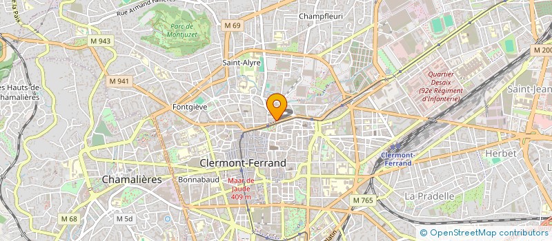 localisation de l'entreprise MAISON ST LOUIS à CLERMONT-FERRAND