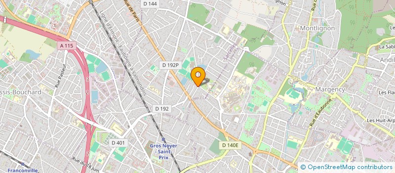 localisation de l'entreprise MAISON ST PRIX à SAINT-PRIX