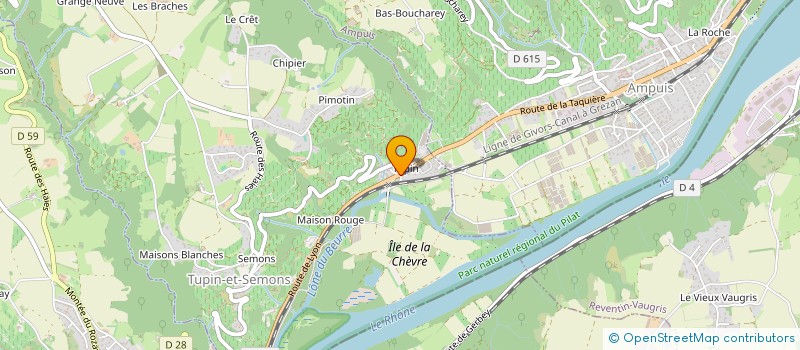 localisation de l'entreprise MAISON STEPHAN  TUPIN-ET-SEMONS