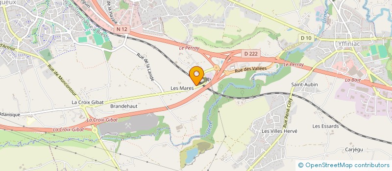 localisation de l'entreprise MAISON STERENN  TREGUEUX