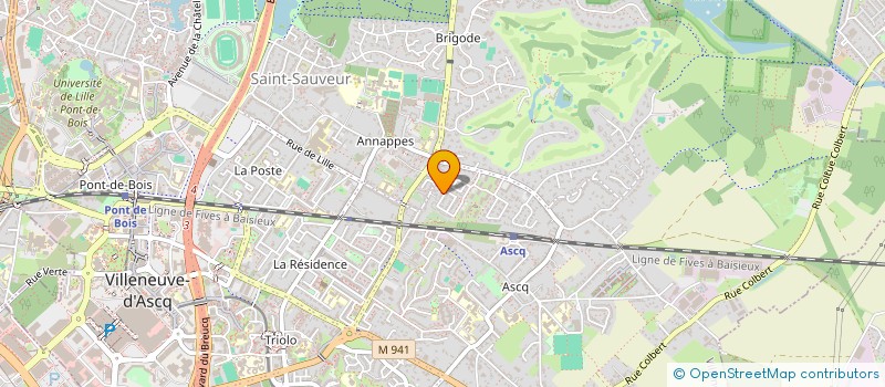 localisation de l'entreprise MAISON STILLA  VILLENEUVE-D'ASCQ