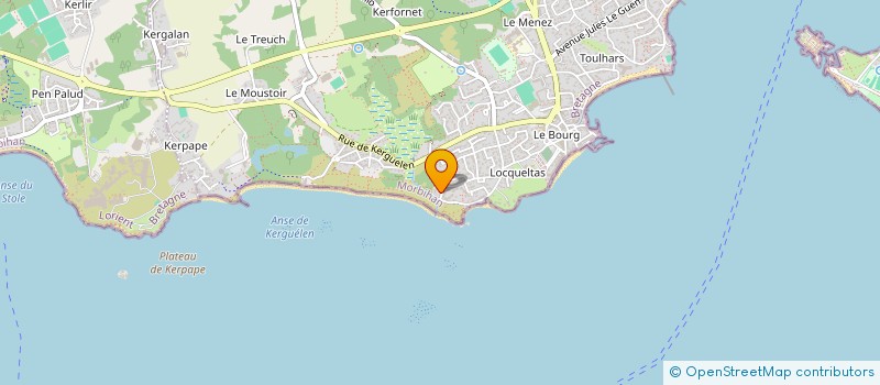 localisation de l'entreprise MAISON STRULLU  LARMOR-PLAGE