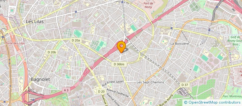 localisation de l'entreprise MAISON STS à ROMAINVILLE