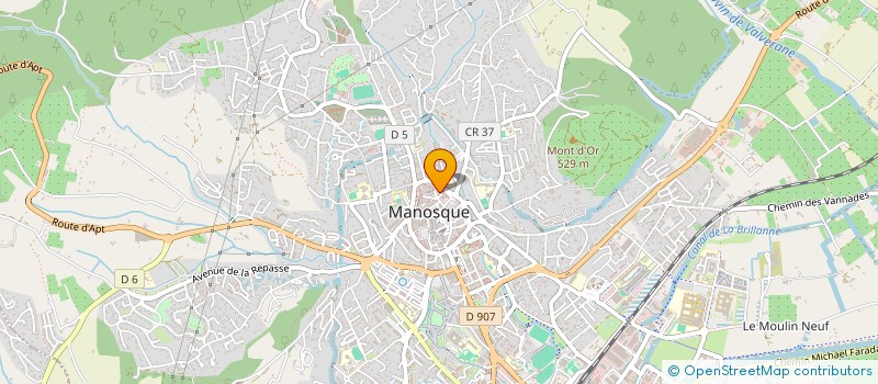 localisation de l'entreprise MAISON SUD à MANOSQUE