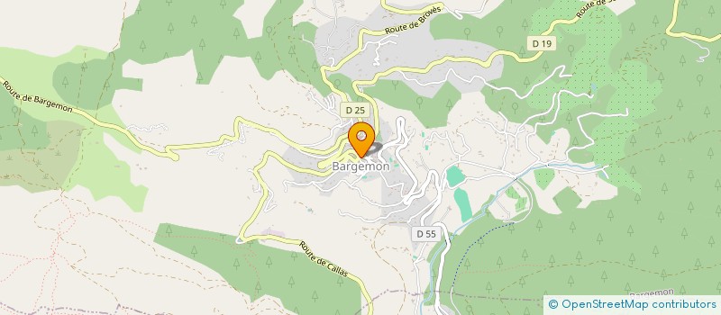 localisation de l'entreprise MAISON SUD PAR PROVARIM  BARGEMON