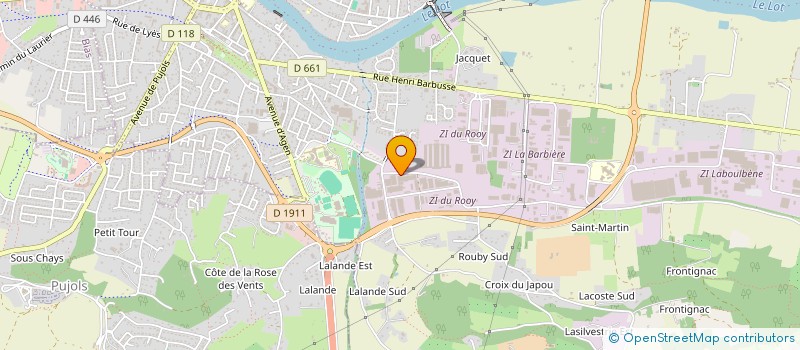 localisation de l'entreprise MAISON SUFOREM  VILLENEUVE-SUR-LOT