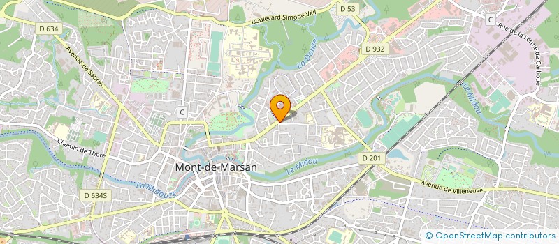 localisation de l'entreprise MAISON SUIFFET à MONT-DE-MARSAN