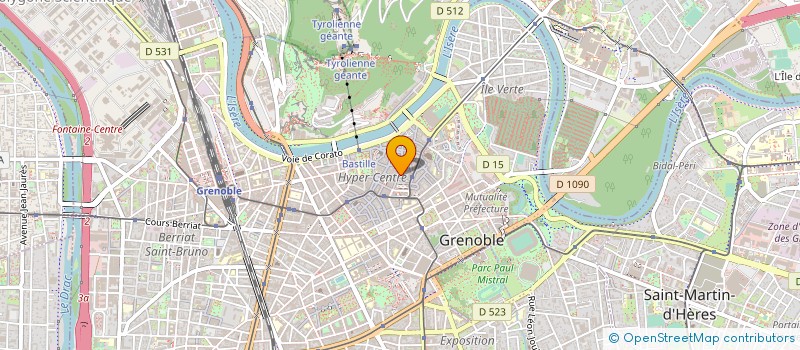 localisation de l'entreprise MAISON SUZELLES à GRENOBLE