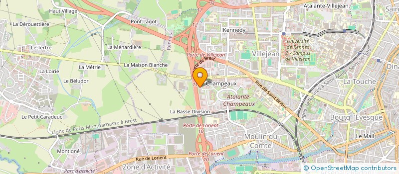 localisation de l'entreprise MAISON SYMPHONYS  RENNES
