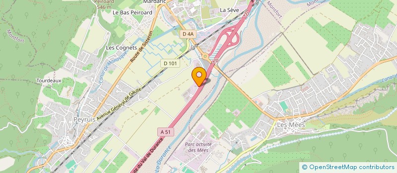 localisation de l'entreprise MAISON TELME  PEYRUIS