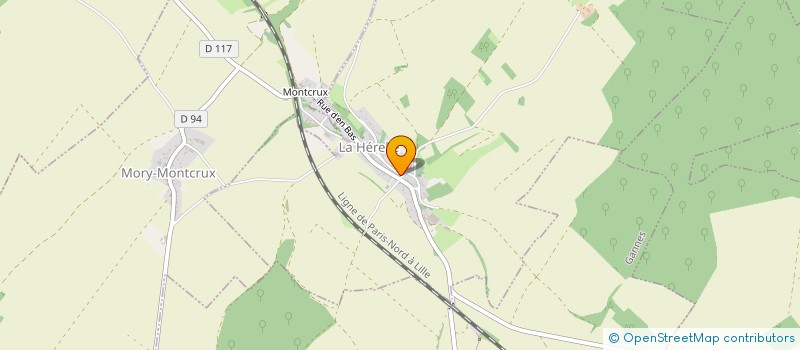 localisation de l'entreprise MAISON TEMPERA  LA HERELLE