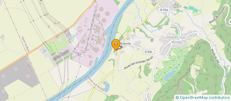 localisation de l'entreprise MAISON TERRAE  HIERES-SUR-AMBY