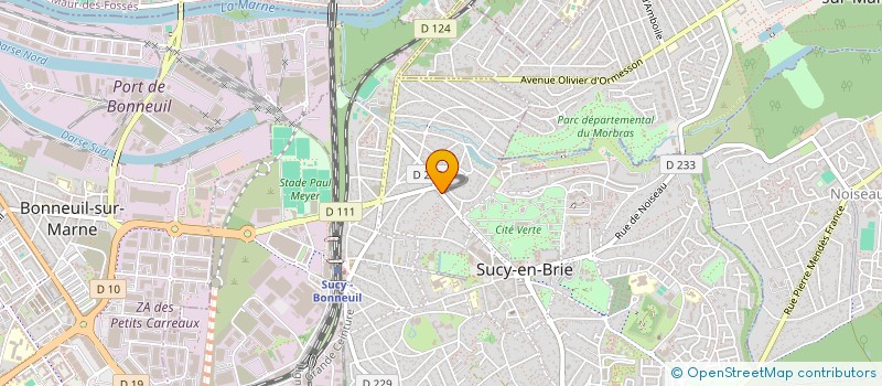 localisation de l'entreprise MAISON TERRASSOUX  SUCY-EN-BRIE