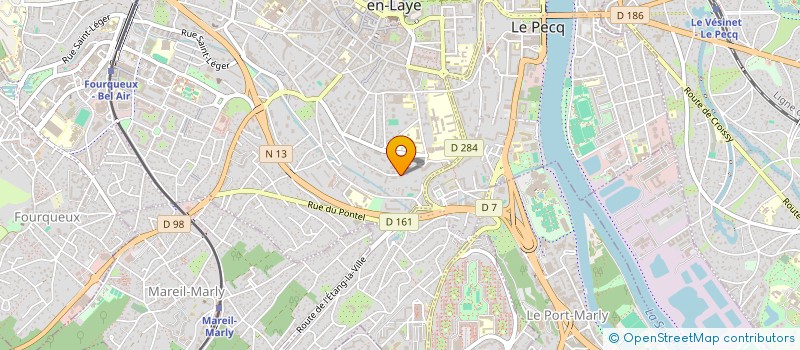 localisation de l'entreprise MAISON THADEE à SAINT-GERMAIN-EN-LAYE