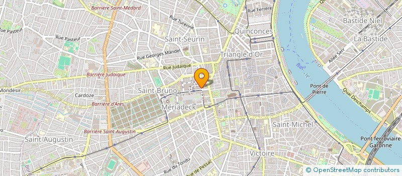 localisation de l'entreprise MAISON THIBAULT GUERIN à BORDEAUX