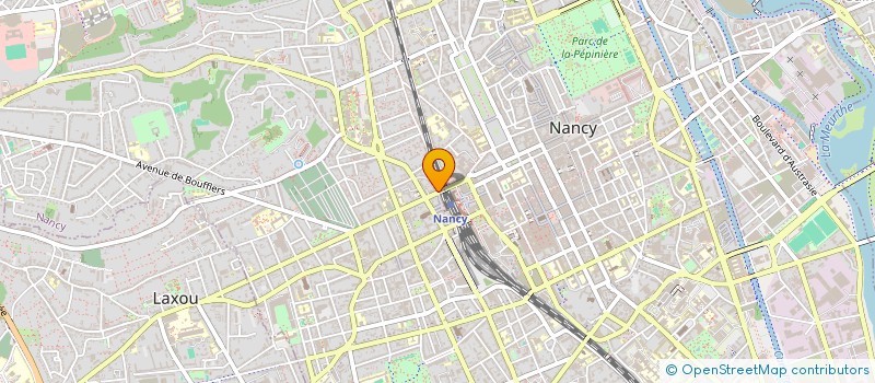 localisation de l'entreprise MAISON THOMAS à NANCY