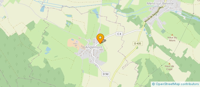 localisation de l'entreprise MAISON THOMAS D'ANGLEMONT  ANGLEMONT