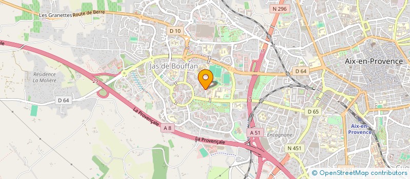 localisation de l'entreprise MAISON THOURY à AIX-EN-PROVENCE