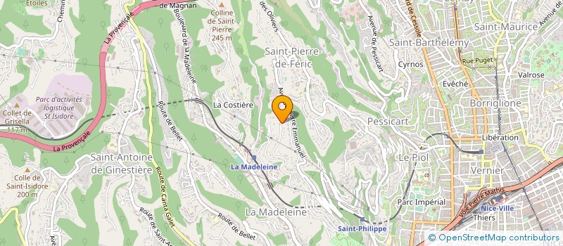 localisation de l'entreprise MAISON TORINO à NICE