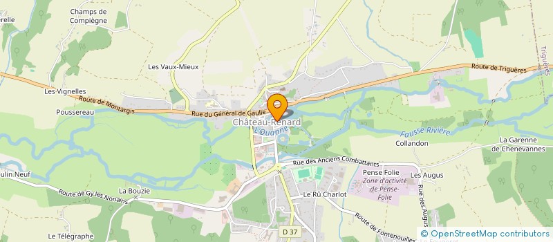 localisation de l'entreprise MAISON TOUIL à CHATEAU-RENARD