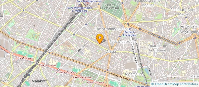 localisation de l'entreprise MAISON TRADITIONNELLE PARISIENNE à PARIS
