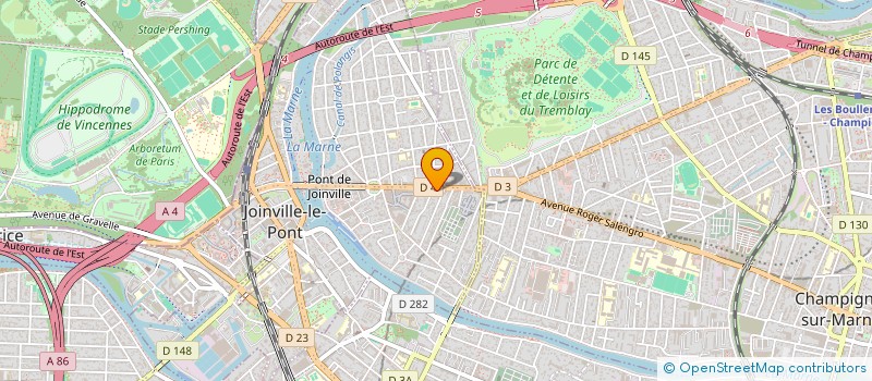 localisation de l'entreprise MAISON TROIS FILS  JOINVILLE-LE-PONT