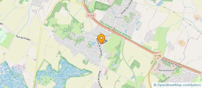 localisation de l'entreprise MAISON TROMARTIN  GUERANDE