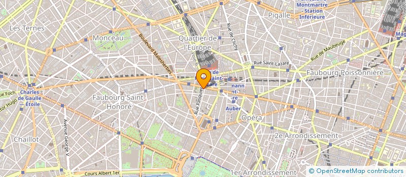 localisation de l'entreprise MAISON TROUSSELIER INTERNATIONAL à PARIS